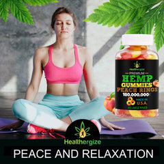 Healthergize premium hemp gummies for everyday comfort and gentle relief moments.