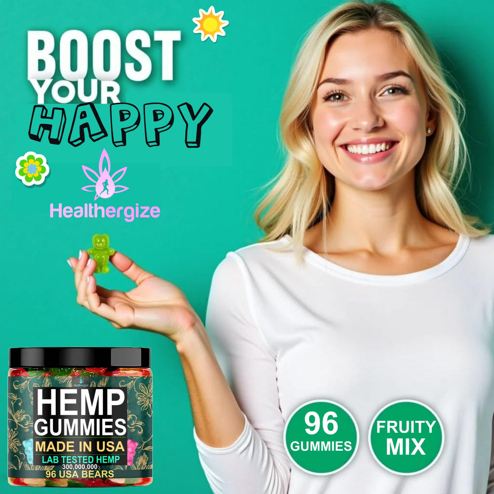 Healthergize sleep-support gummies for adults support a calm routine.