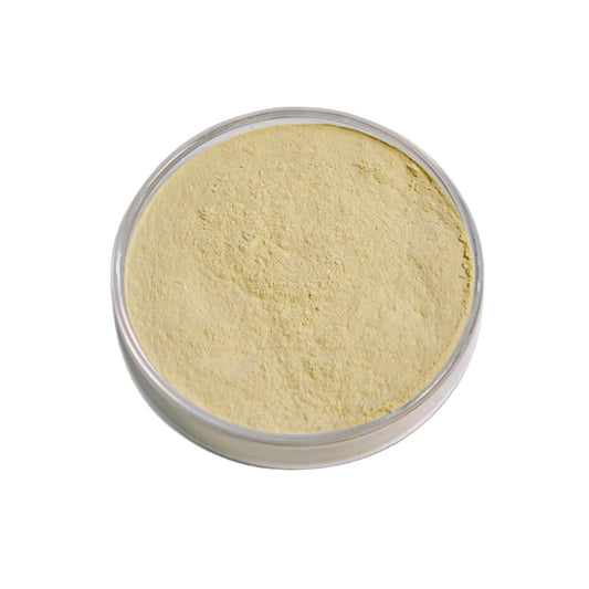 HealthyFinds Urolithin A powder in a jar shows lab-tested purity.