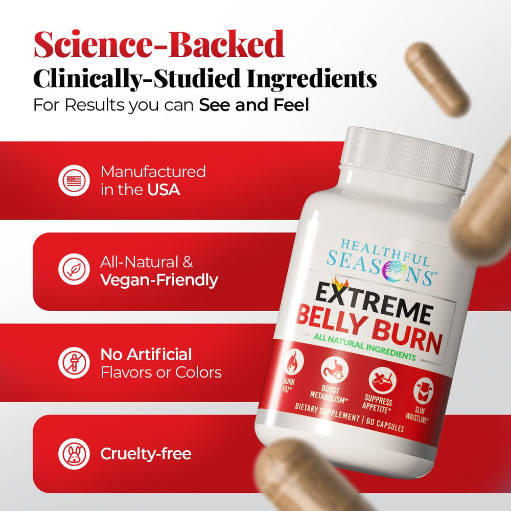 Morning routine scene with Extreme Belly Burn for easy daily use.
