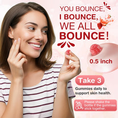 HealthSender Collagen Gummies fruit flavor — enjoyable sugar-free wellness bite.