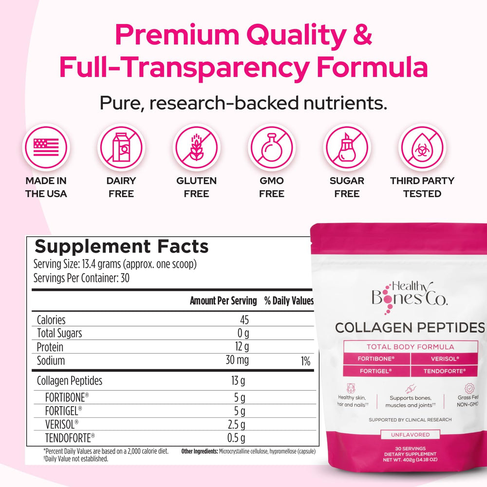 Mixing Fortibone powder into coffee or smoothie for easy daily use