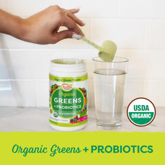 Healthy Delights Naturals 38 superfoods greens powder in daily shake