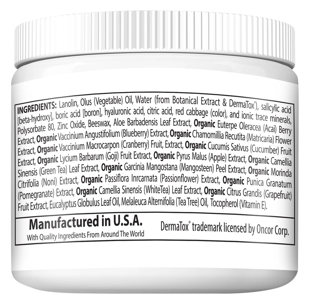 Healthy Habits DermaTox zincboracyl crystal close-up highlighting mineral-infused formula.