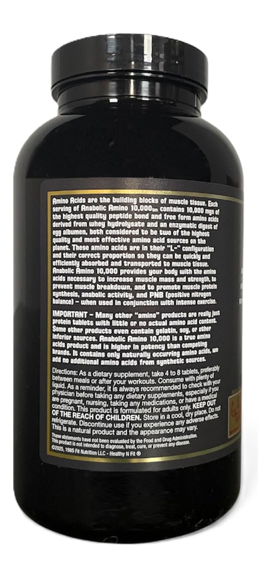Healthy 'N Fit Amino 10,000 hydrolyzed egg and whey source
