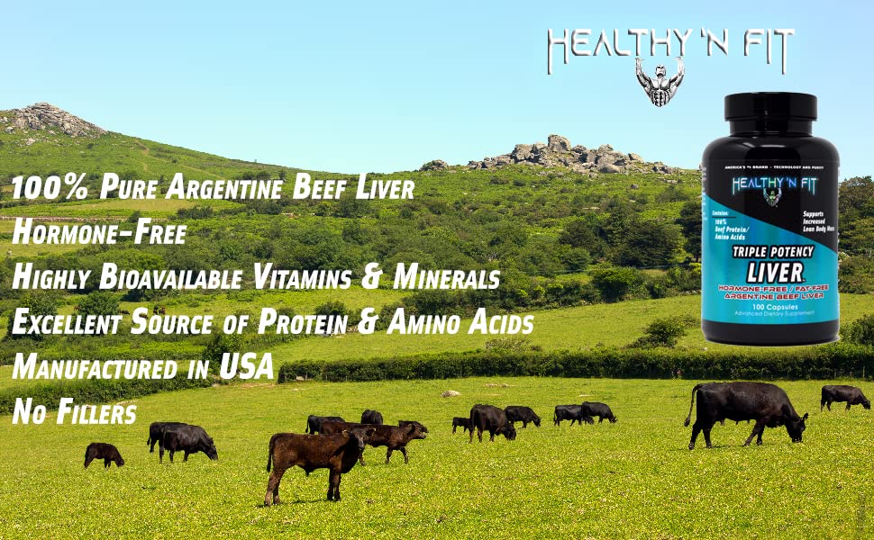 Healthy 'N Fit athletic liver support capsules – convenient daily supplement for workouts