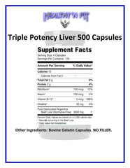 Healthy 'N Fit iron-rich liver nutrition – supports natural energy and vital nutrients