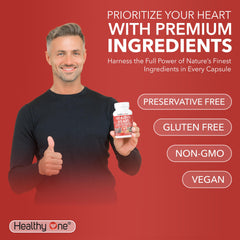 Healthy One hibiscus flower displays refreshing plant-based heart health option