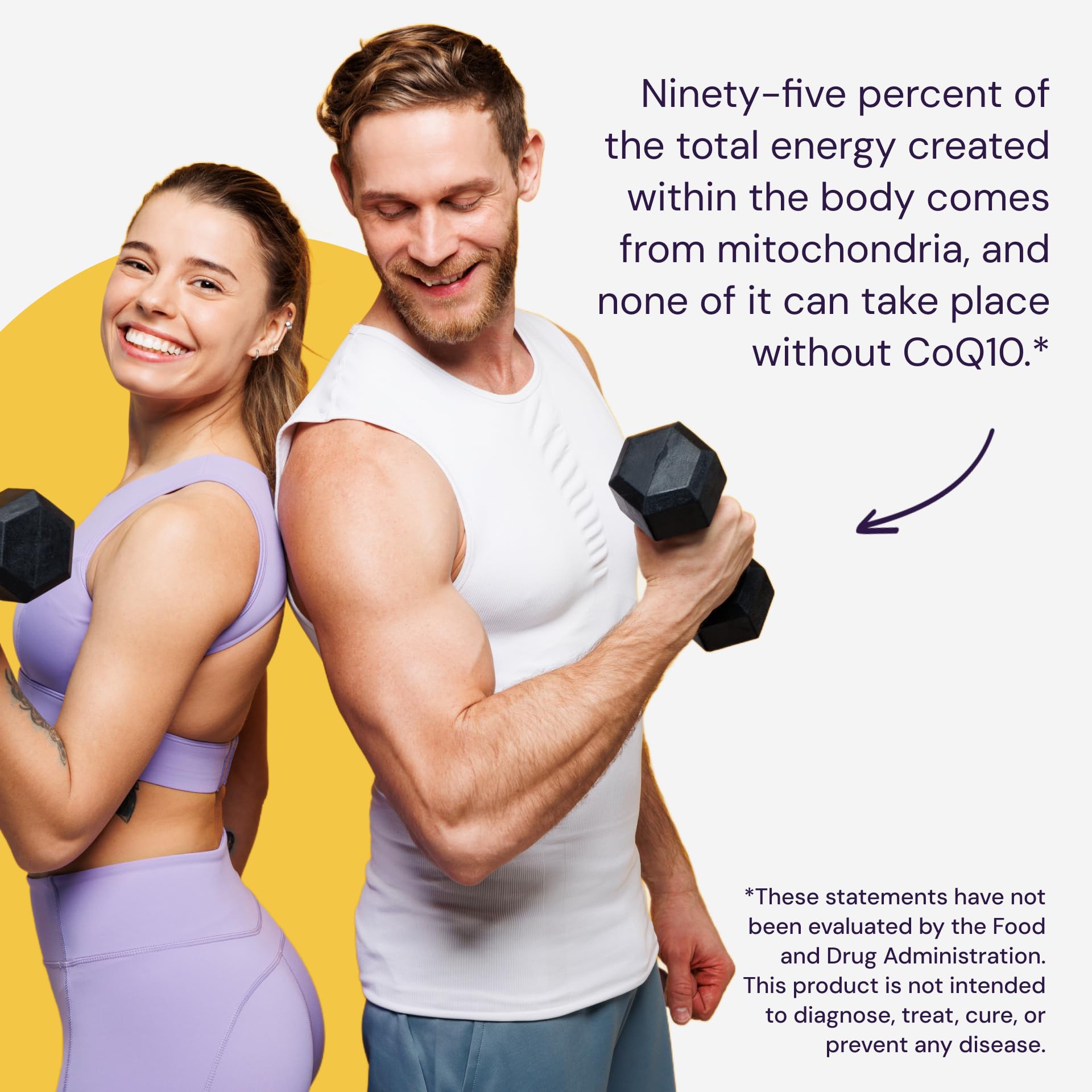 Healthy Origins CoQ10 packaging box emphasizing natural non-GMO formula