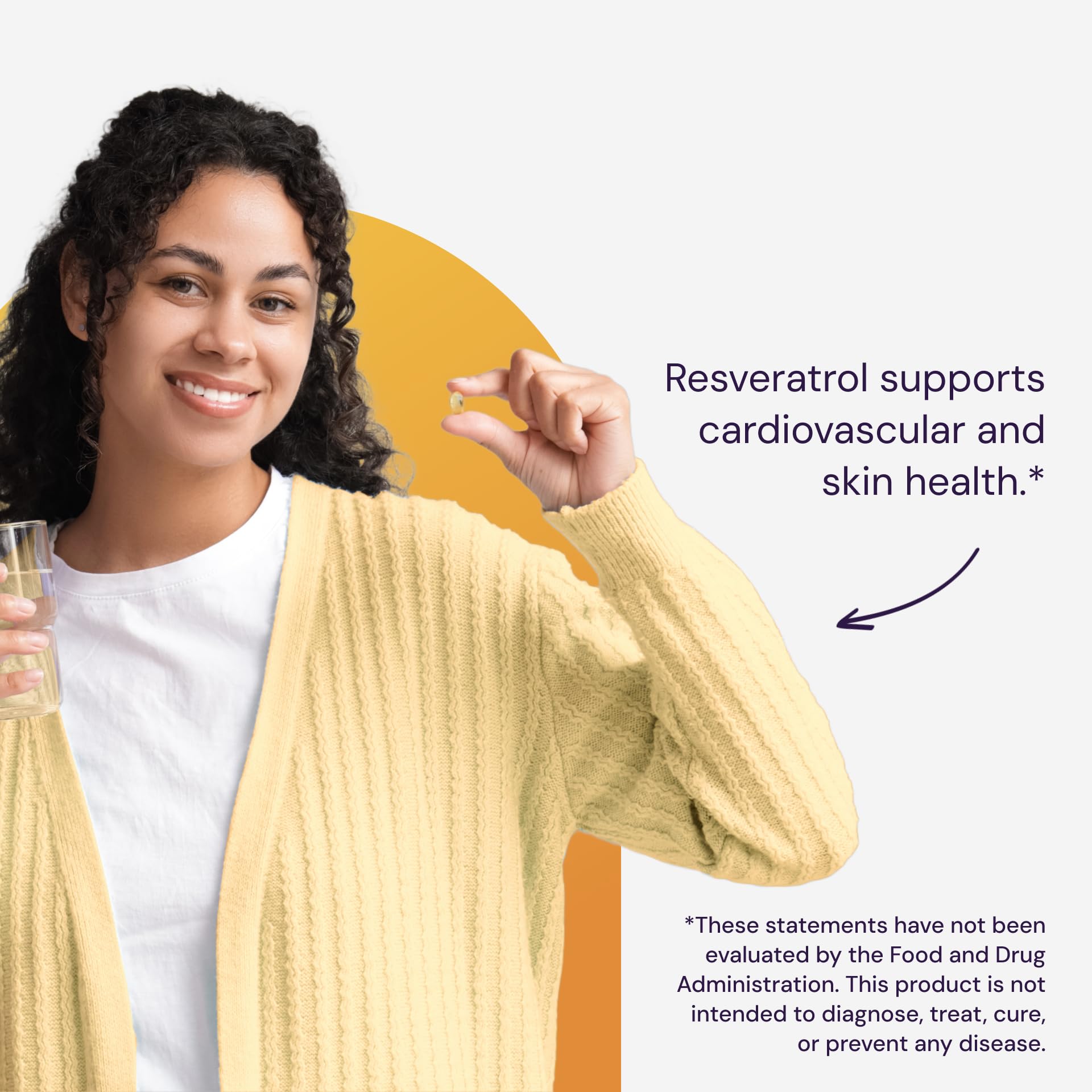 Healthy Origins Fermented Resveratrol pure-ingredient highlight PAH-free and emodin-free quality.