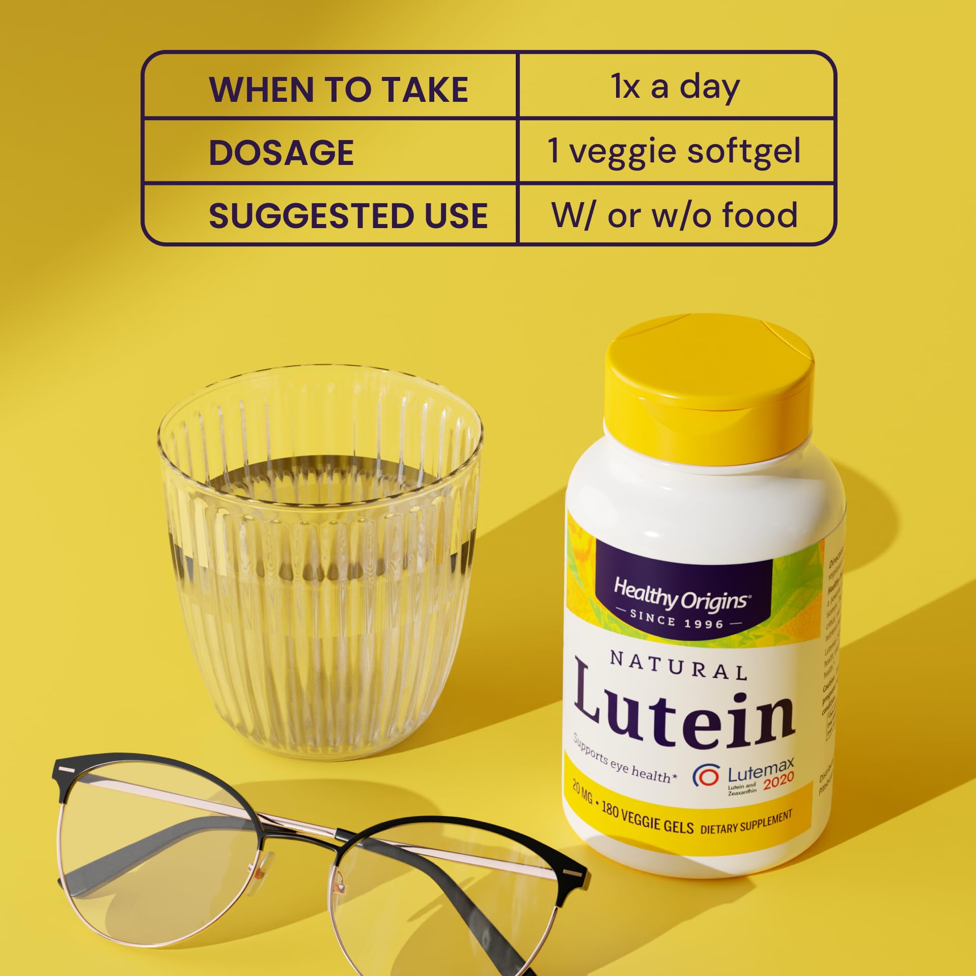Healthy Origins full-spectrum carotenoids for natural eye support