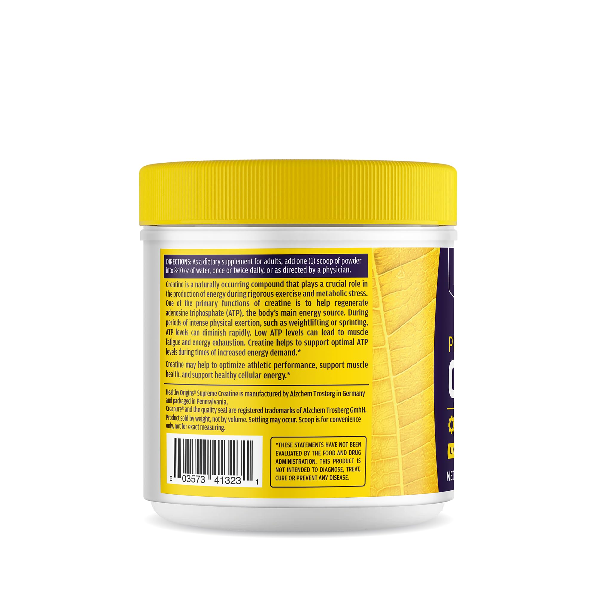 Healthy Origins Performance Creatine athlete performing high-intensity training.