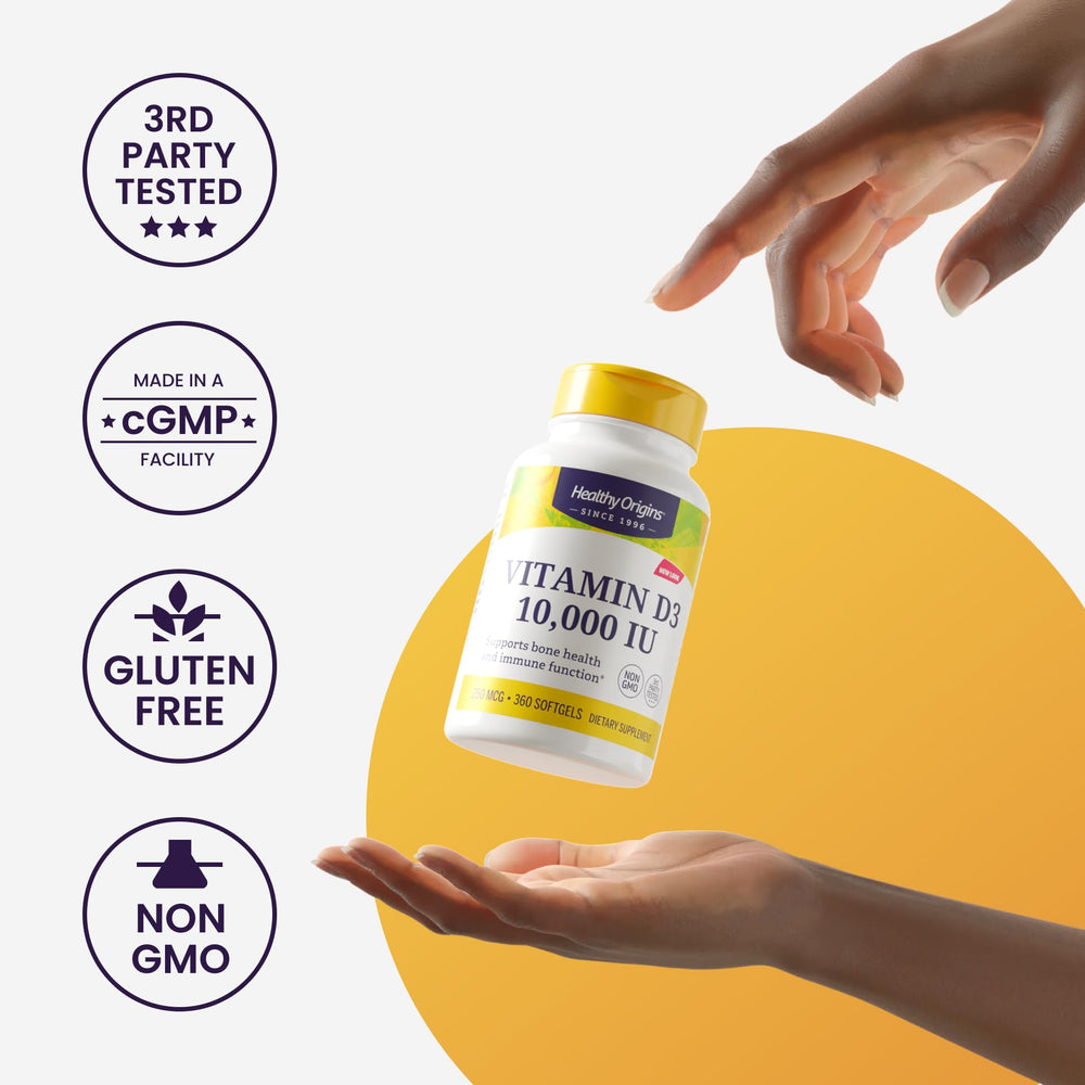 Healthy Origins Pycnogenol bottle with certifications signals trust.