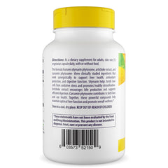 Healthy Origins Silymarin Phytosome capsules show enhanced absorption in a sleek package.