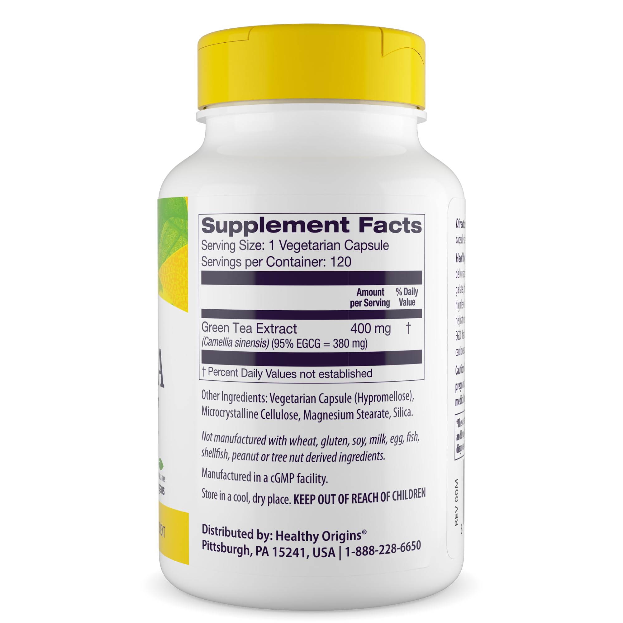 Healthy Origins veggie capsules image emphasizes convenient, plant-based capsules for busy lifestyles.