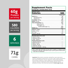 Barbarus protein powder scoop ready to blend into shakes