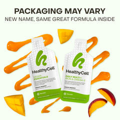 HealthyCell gel packs store in the fridge for best taste and freshness.