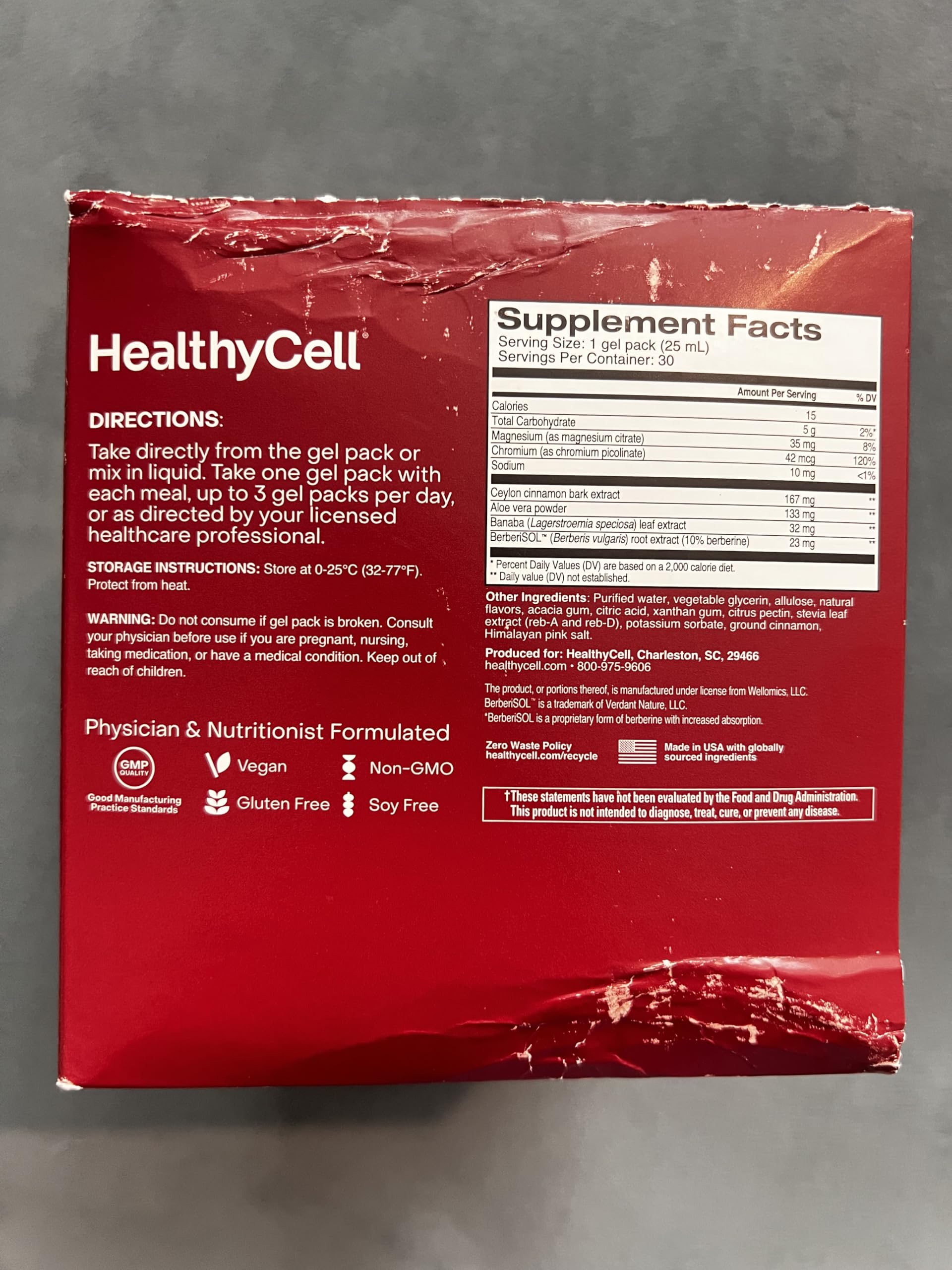 Extracto de canela en HealthyCell Glucose Support para sabor y bienestar