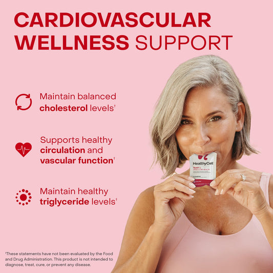 HealthyCell strawberry-flavored MicroGel dissolves smoothly for a tasty daily wellness routine.