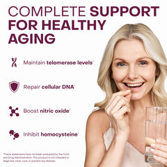 Close-up of Healthycell label with key ingredients highlighted.