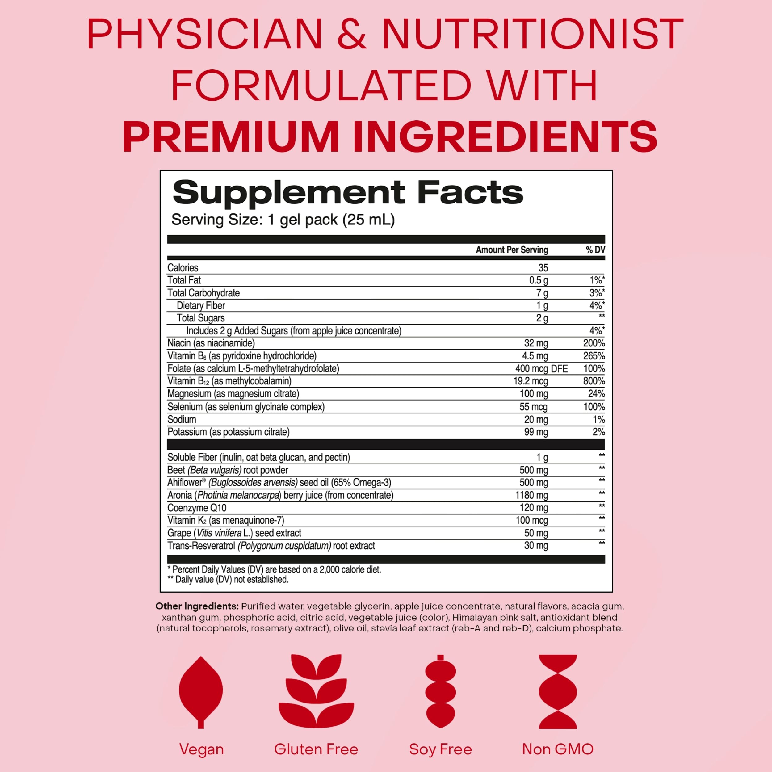 HealthyCell Vitamin K2 in a gel pack supports balanced daily nutrition.