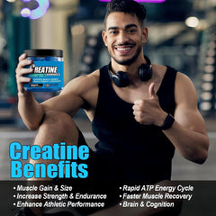 HealthyFinds Blueberry flavored gummies on gym mat after training