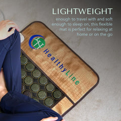 HealthyLine controller with memory and auto-off for convenient sessions.