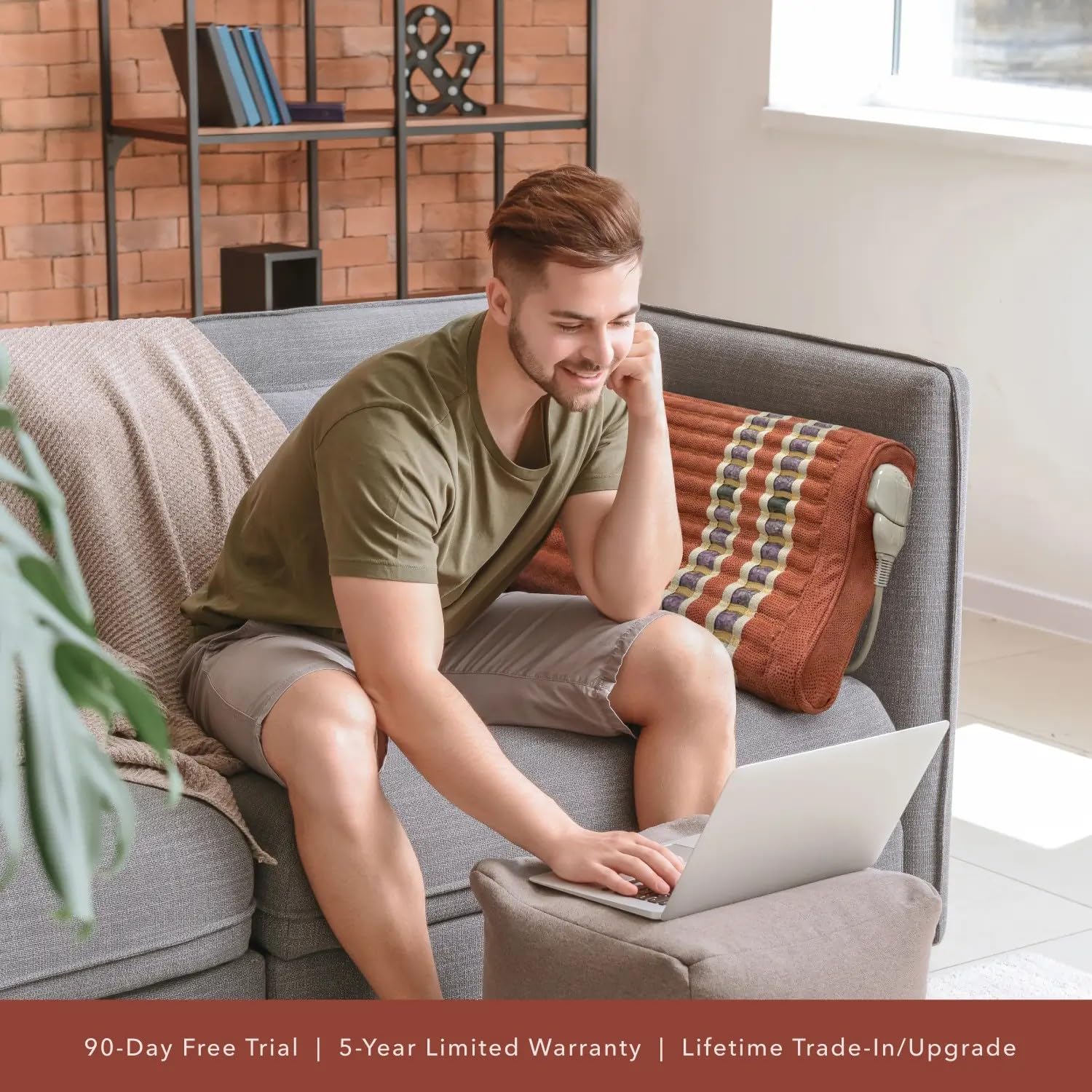 HealthyLine memory foam core providing ergonomic sleep support