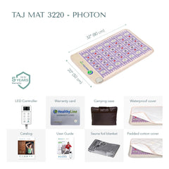 HealthyLine TAJ carrying case for easy transport and storage.