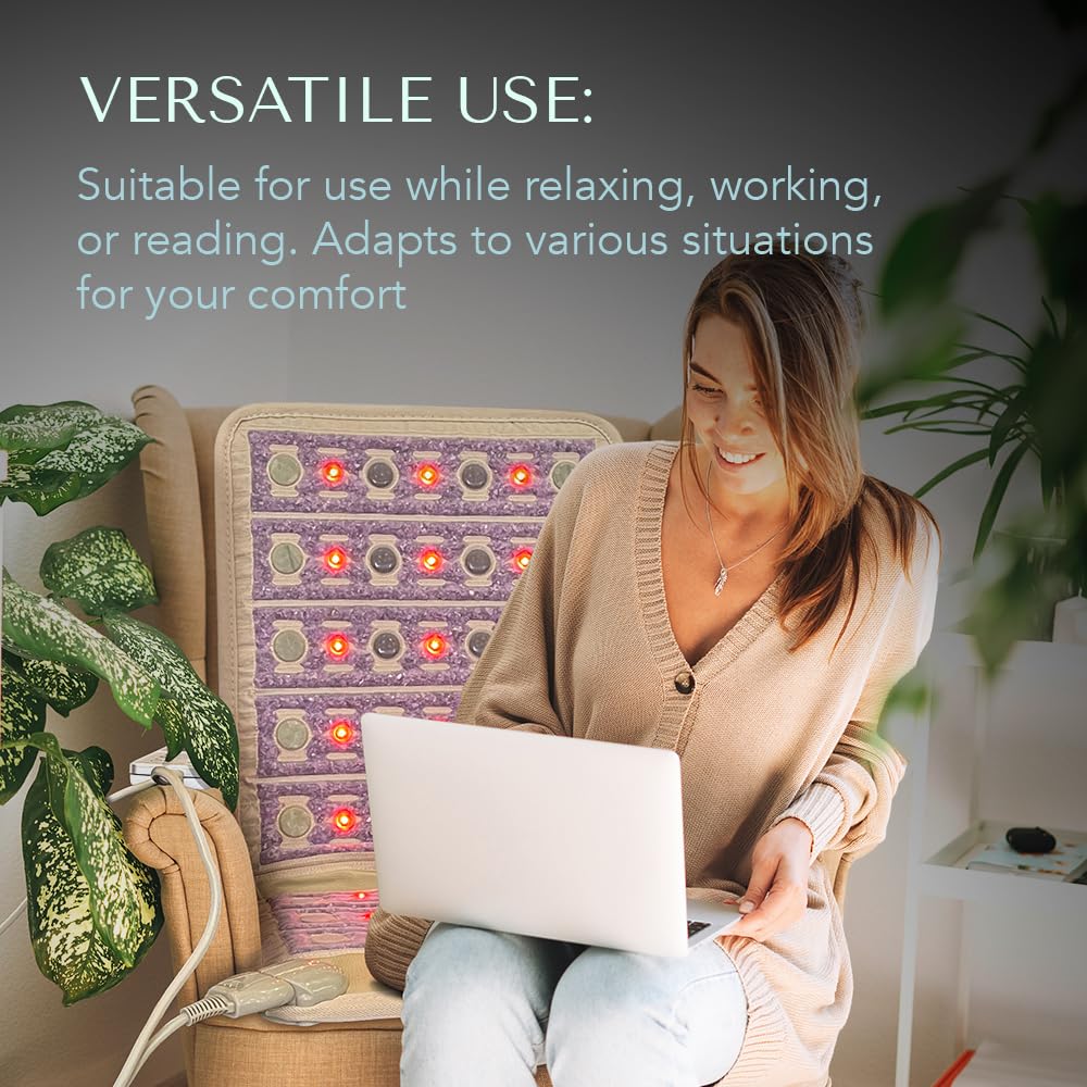 HealthyLine TAJ pad with tourmaline stones for deep infrared warmth