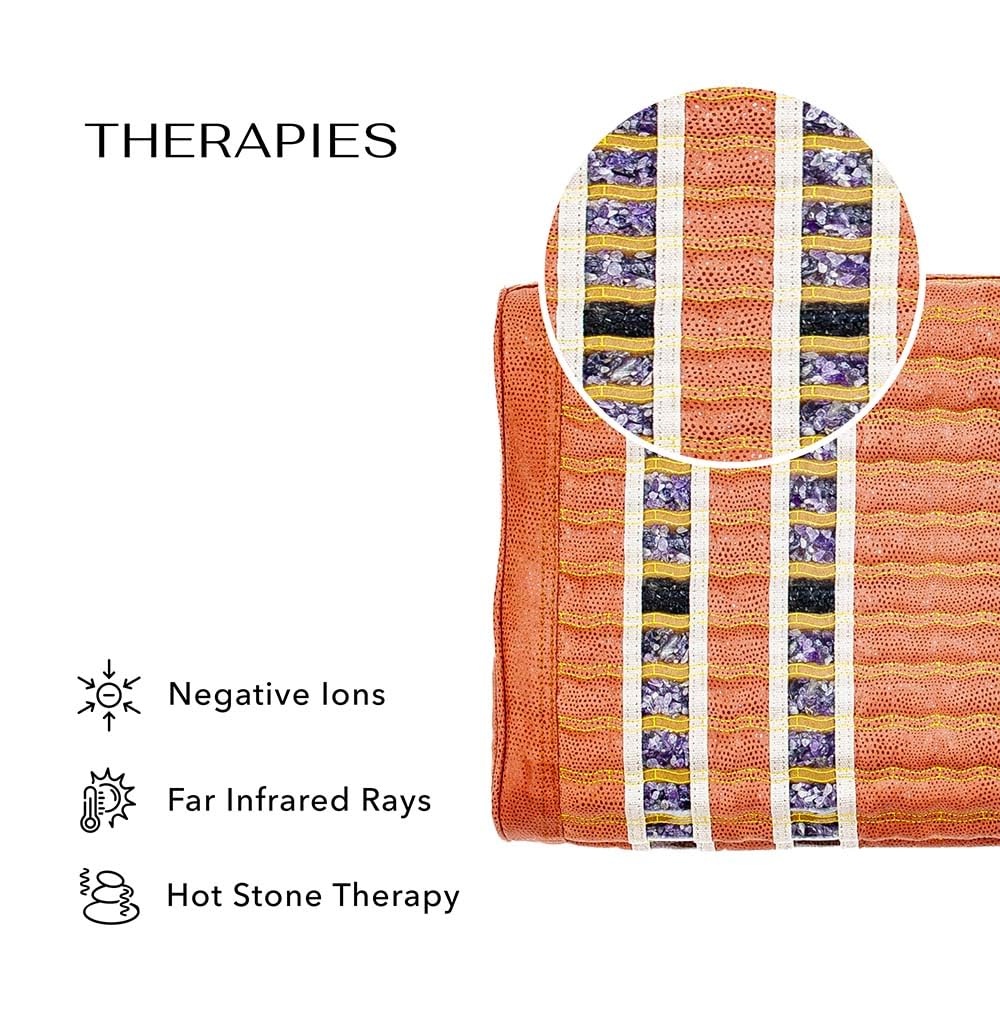 HealthyLine tourmaline crystals embedded for balanced surface feel