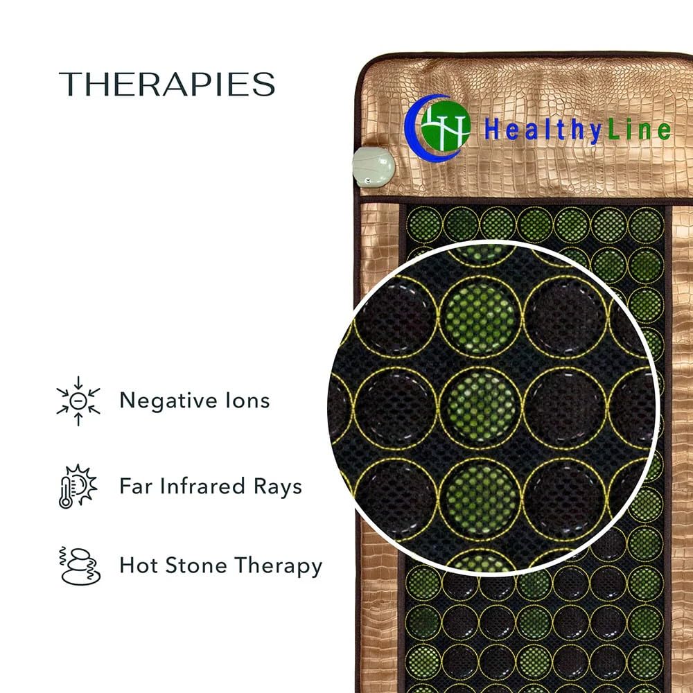 HealthyLine weighted design provides stable contact on the back.