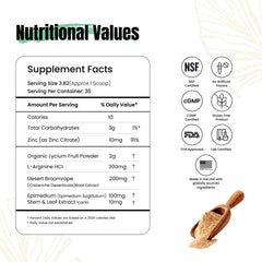 HealUtopia PotentPlus bottle label highlighting non-GMO, plant-based formula.