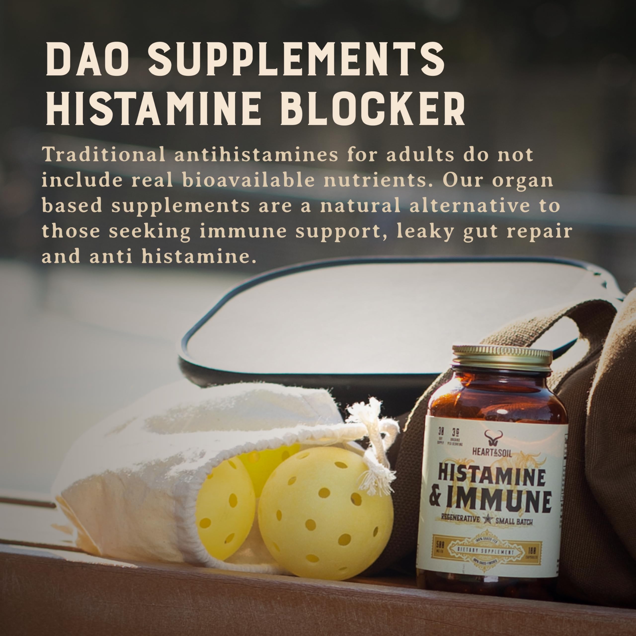 HEART & SOIL dosage guidance label suggests starting low and increasing gradually.