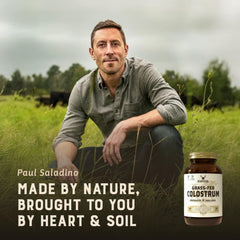 Heart & Soil active-recovery capsules pictured for post-workout support.