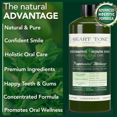 Heart Tone Botanicals Mouthwash Remineralizing USA-made emphasizes quality.