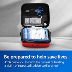 Pre installed Adult SMART Pads for fast CPR guidance