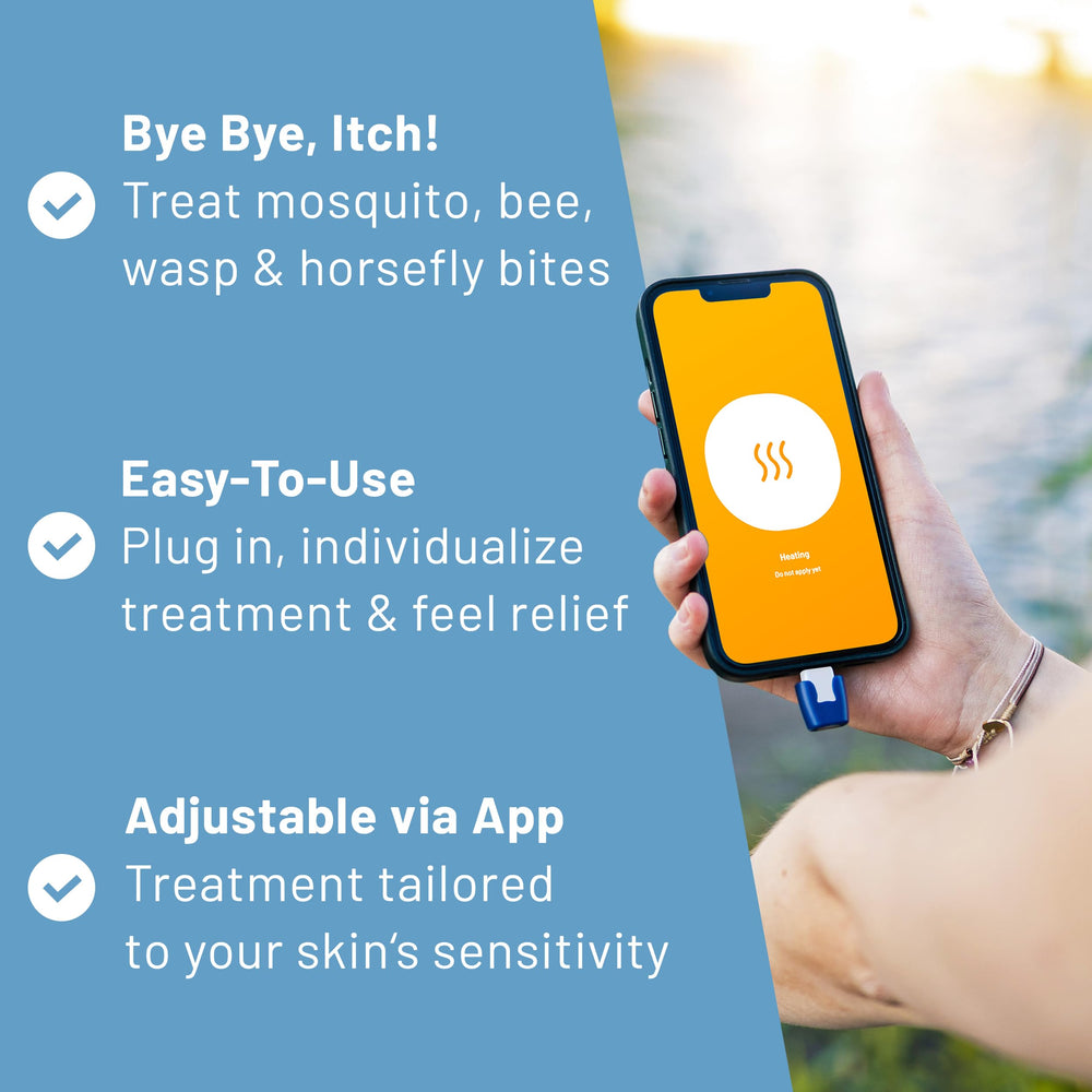heat it chemical-free heat treatment at 124 °F targets itch without chemicals.