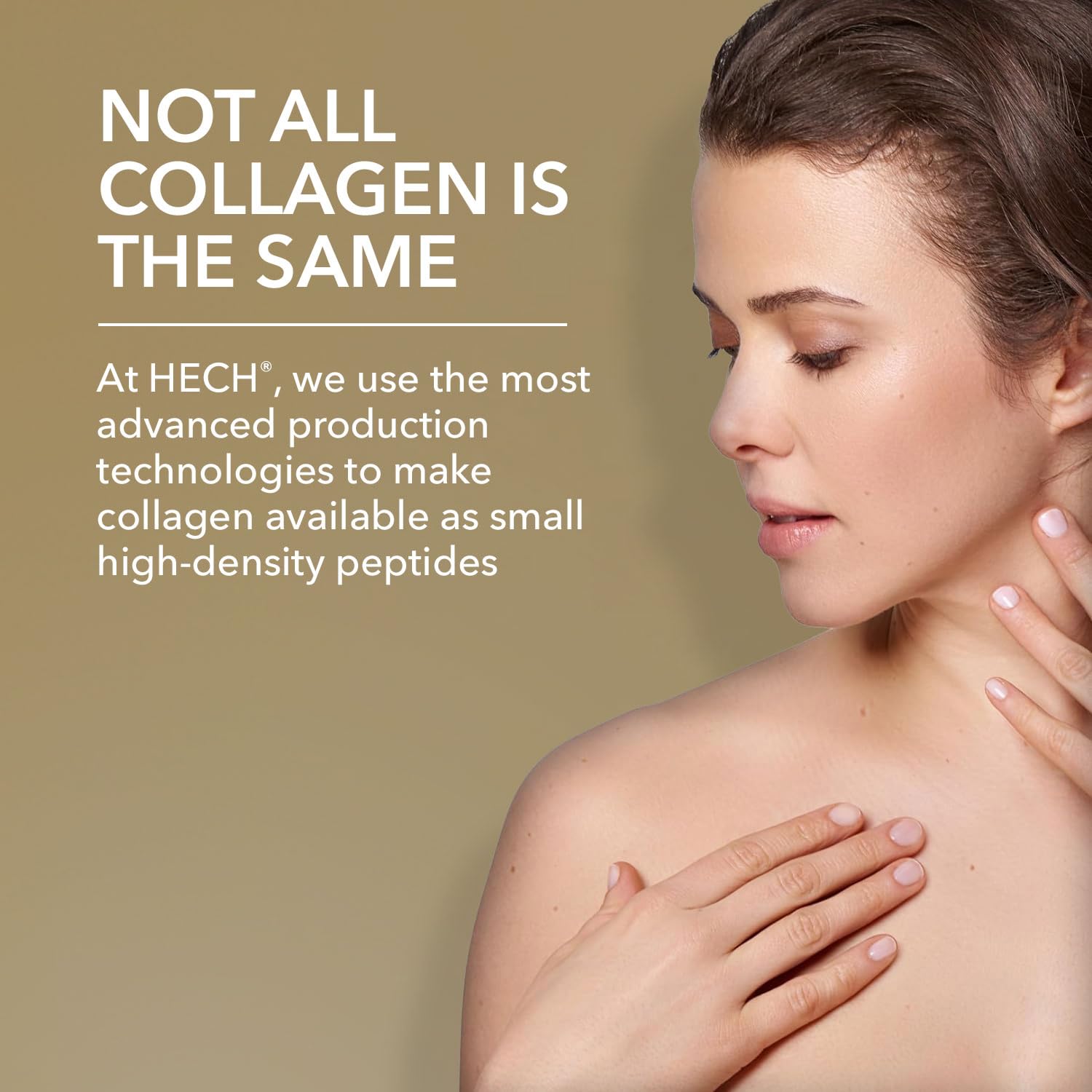 HECH Caviar Collagen Ruby Elixier label detail showing premium branding