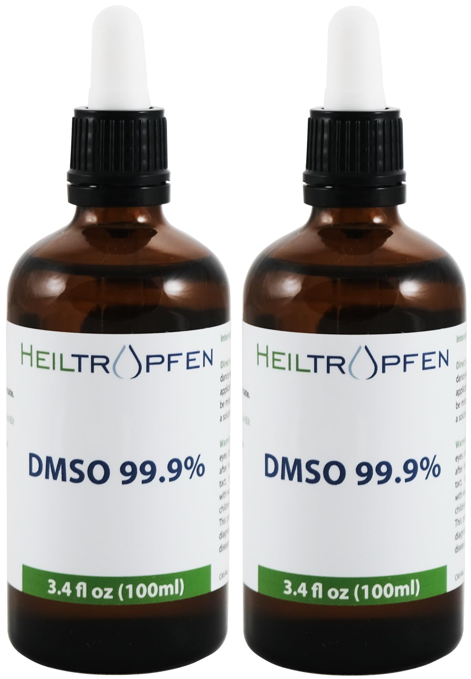 Heiltropfen DMSO bottle with dropper for precise application