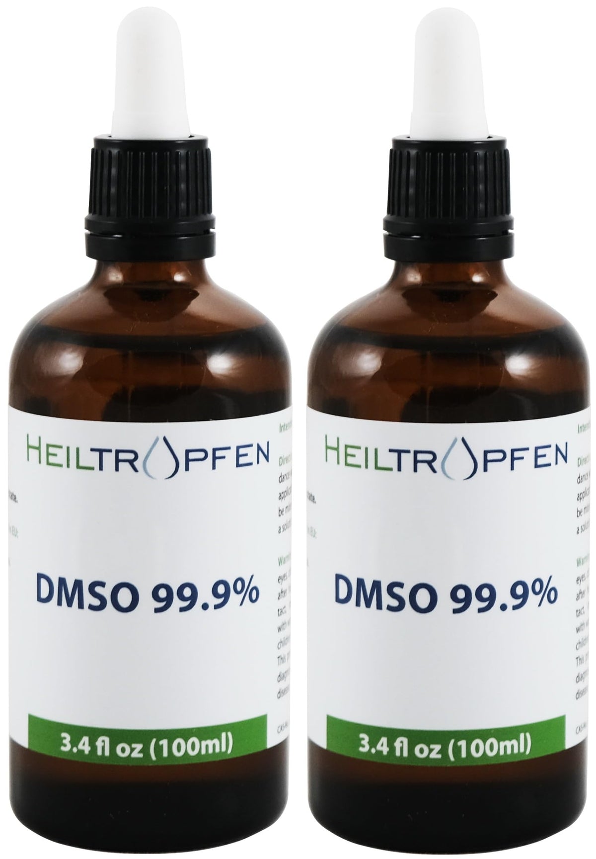 Heiltropfen DMSO bottle with dropper for precise application