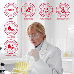 Heivy Liposomal Liquid Collagen pouring into glass, ready for daily routines.