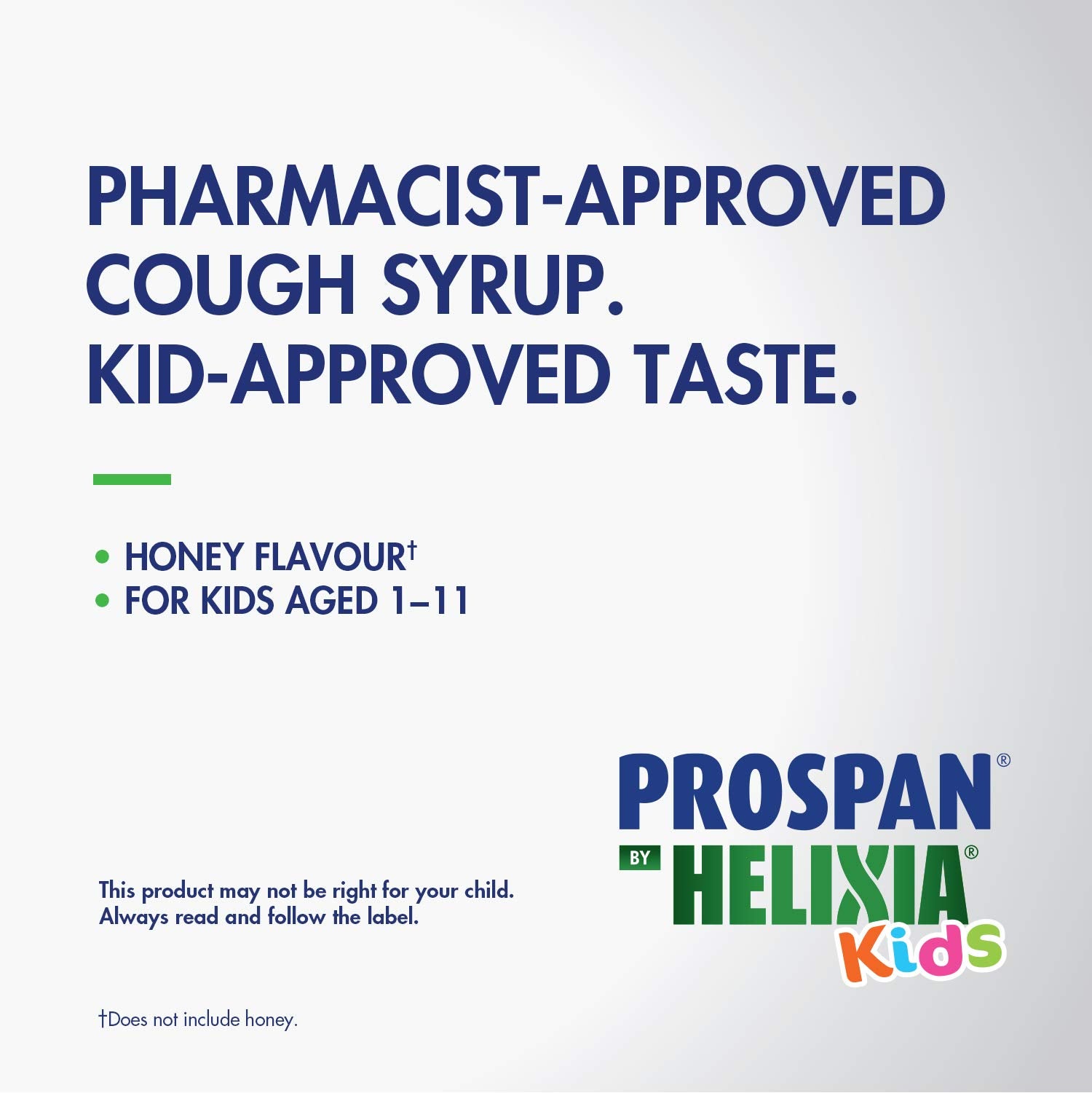 Helixia Prospan measuring cup used for accurate dosing