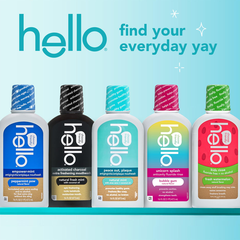 Hello coconut oil breath refresh with charcoal supports a refreshing morning routine.