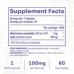 Hello100 appetite signals visual with artichoke inulin for improved digestive balance.
