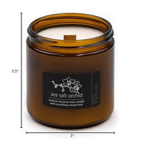 Hemlock Park American-made candle crafted from natural coconut wax.