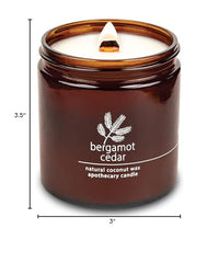 Hemlock Park Bergamot Cedar aroma offers herbaceous notes for relaxing spaces.