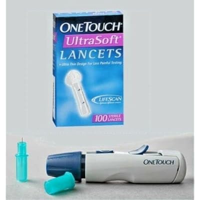HEMOTOUCH OT Ultra Soft Lancing Device close-up illustrating gentle, comfortable sample collection