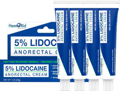 HemRid bottle front view showing fast, temporary relief for hemorrhoid discomfort.