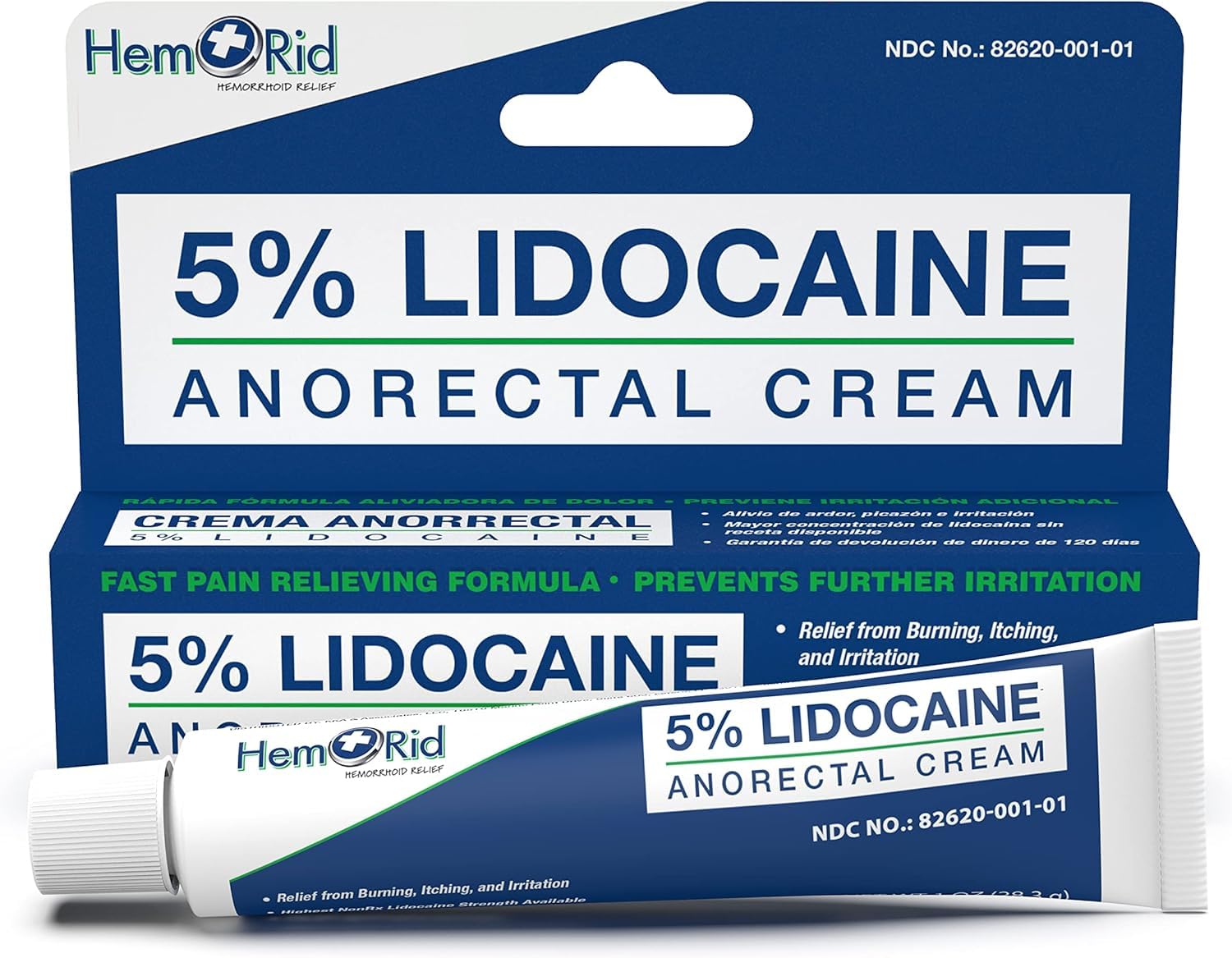 HemRid bundle packaging showing complete hemorrhoid care set.